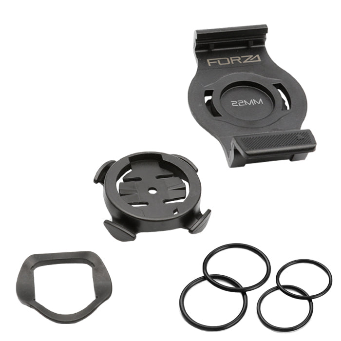 FORZA 22mm EasyFit Quarter-Turn Bike Mount for Garmin Watch
