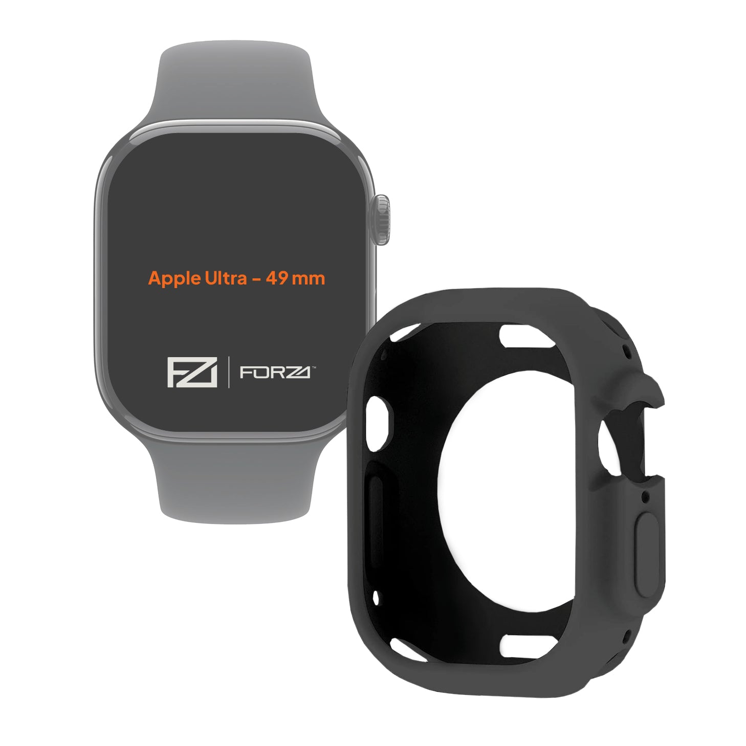 FORZA Protective Bumper Case for Apple Watch Ultra
