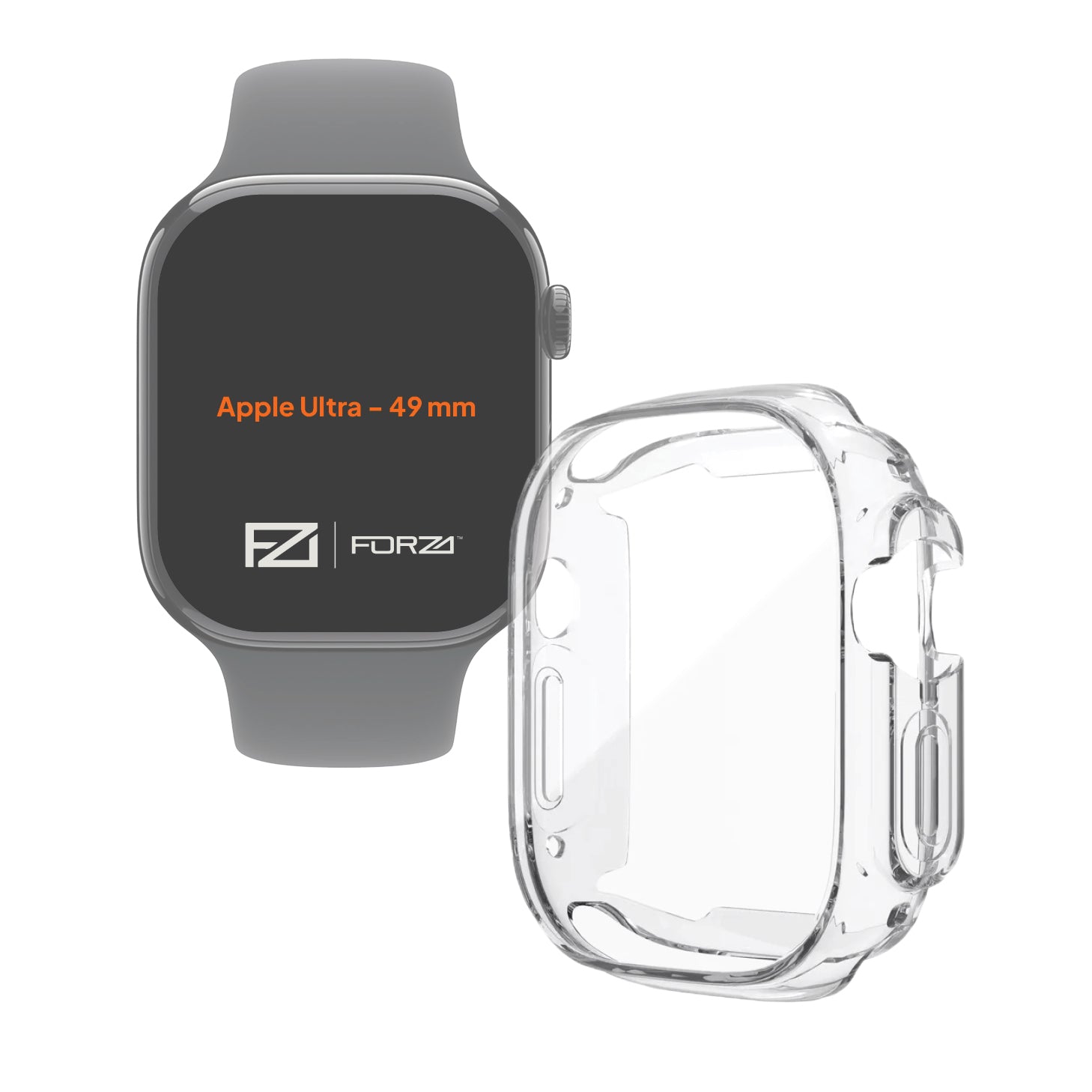 FORZA Protective Bumper Case for Apple Watch Ultra
