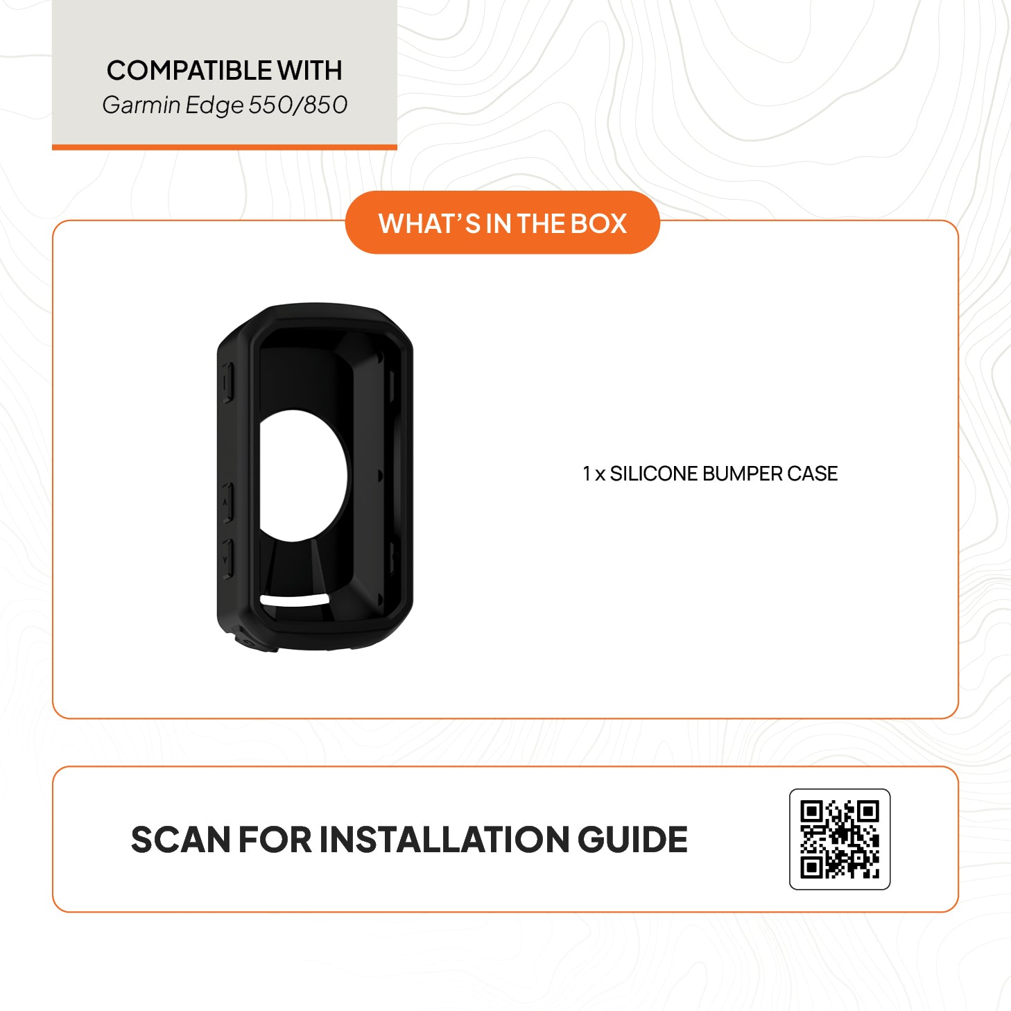 FORZA Silicone Case for Garmin Edge 550 / 850