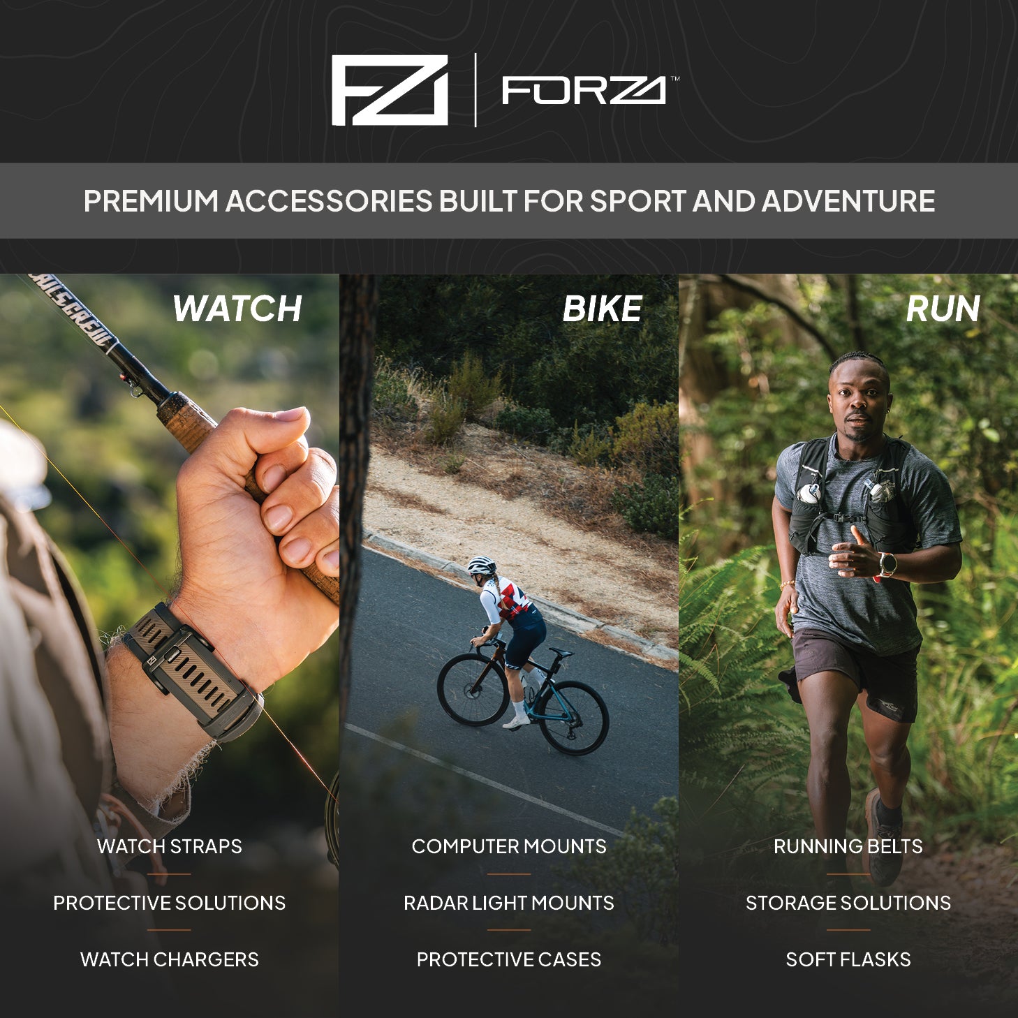 FORZA Tempered Film Watch Case for Garmin Forerunner 965