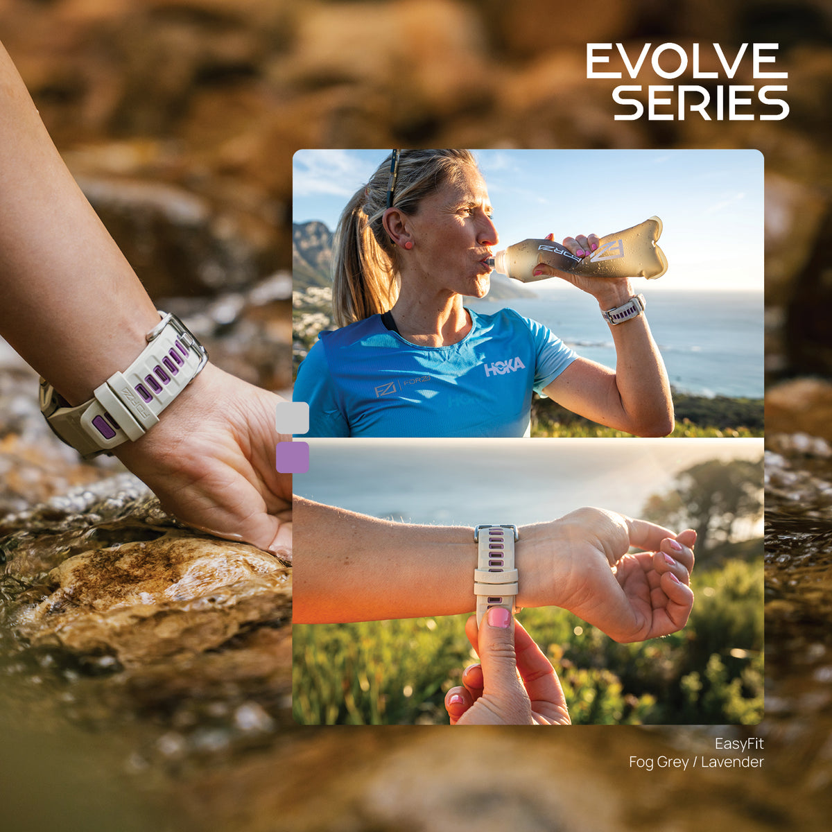 FORZA 20mm EasyFit Evolve Watch Strap for Garmin