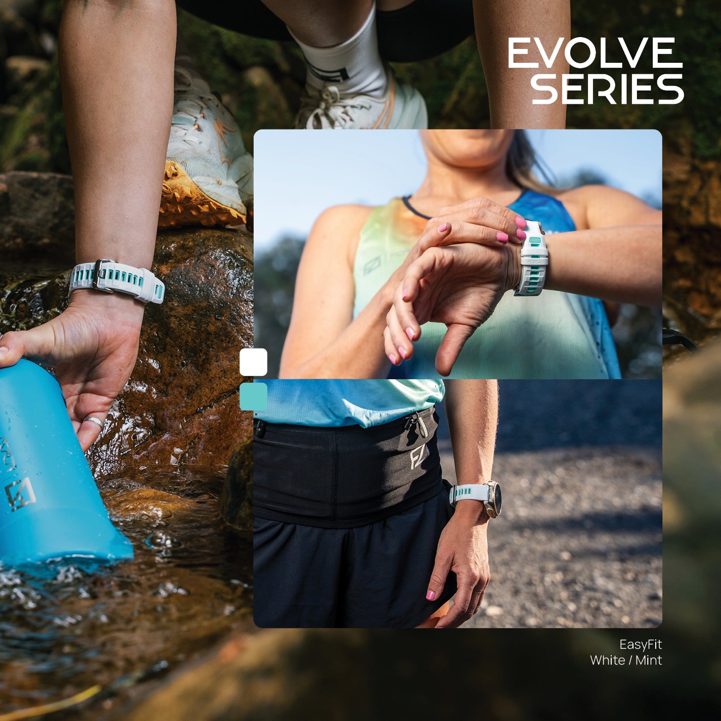 FORZA Elite 20 mm EasyFit Evolve Series Watch Strap for Garmin
