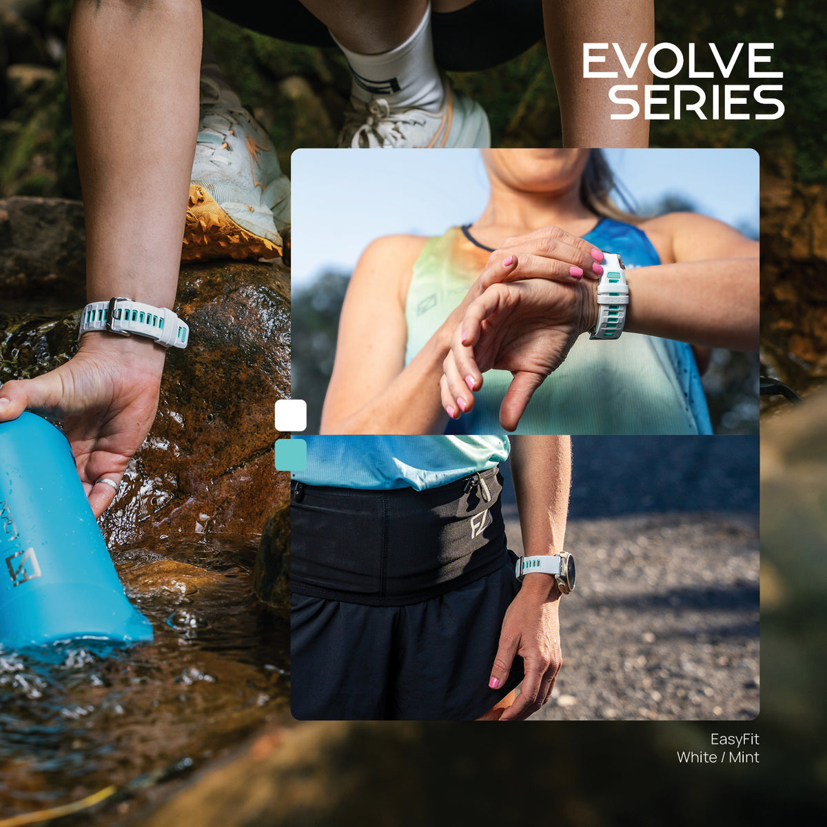 FORZA 20mm EasyFit Evolve Watch Strap for Garmin