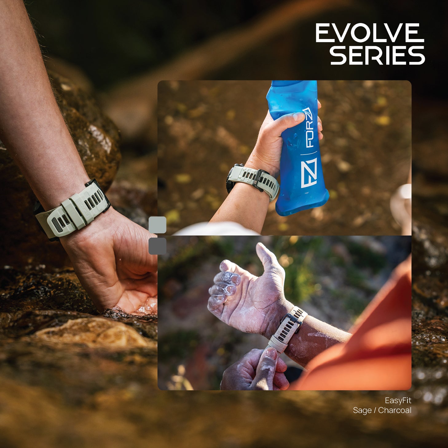 FORZA Elite 26 mm EasyFit Evolve Series Watch Strap for Garmin