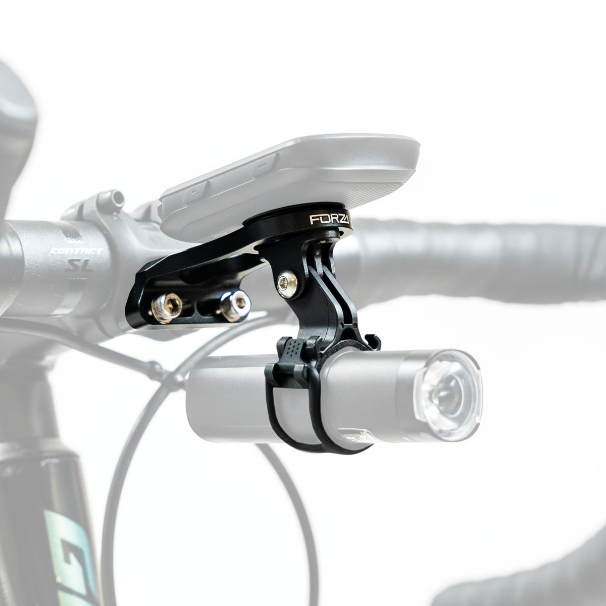 FORZA Integrated Stem Mount V2 for Garmin/Magene/Wahoo