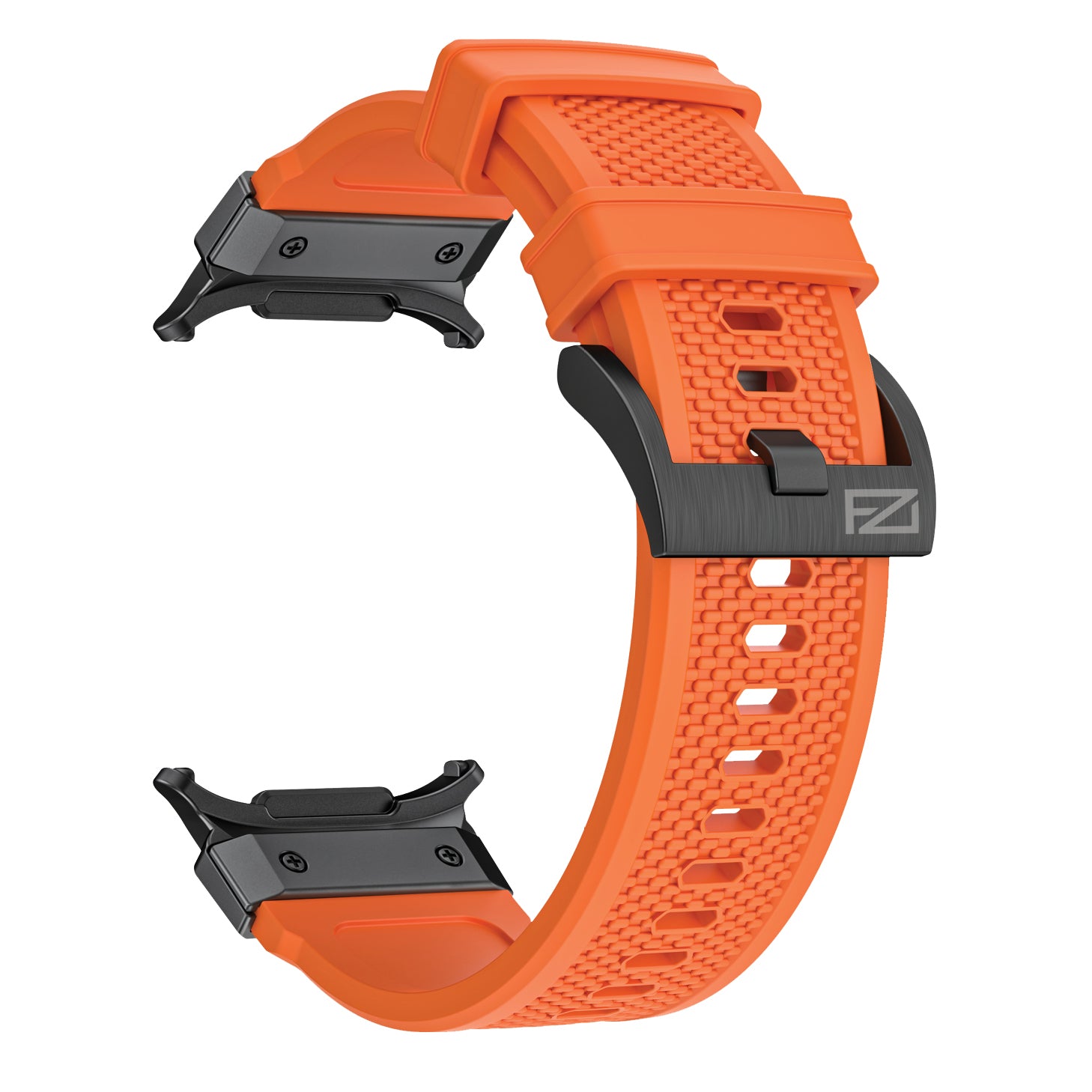 FORZA Elite Classic Watch Strap for Samsung Galaxy Watch Ultra (47mm) – Black Buckle