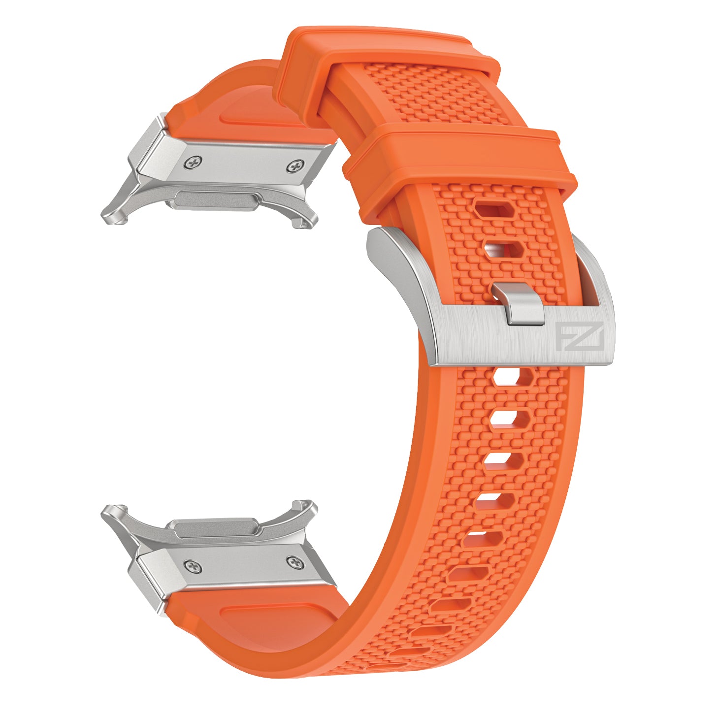 FORZA Elite Classic Watch Strap for Samsung Galaxy Watch Ultra (47mm) – Silver Buckle