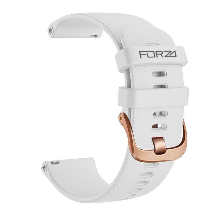 FORZA Elite 20mm Quick Release Watch Strap – Rose Gold Buckle