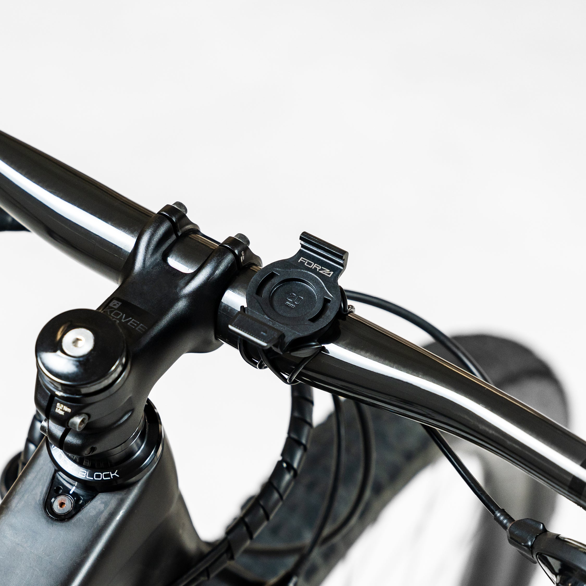 FORZA 20mm EasyFit Quarter-Turn Bike Mount for Garmin Watch