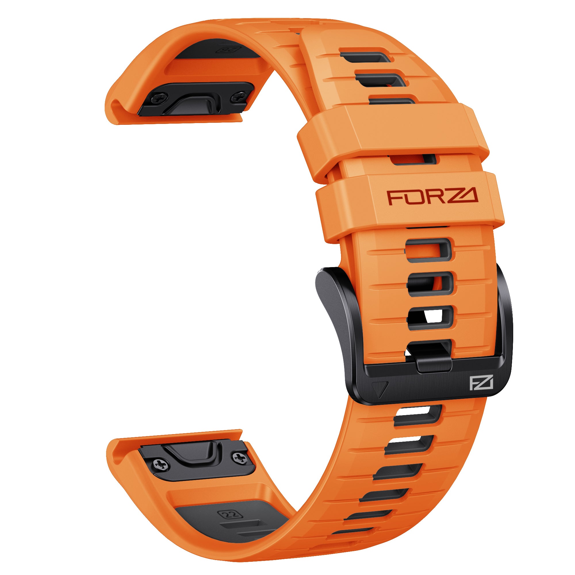FORZA Elite 22mm EasyFit Two-Tone Watch Strap for Garmin