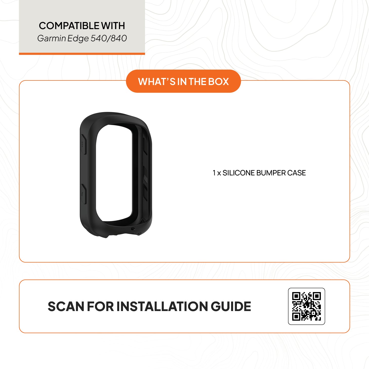 FORZA Silicone Case for Garmin Edge 540 / 840