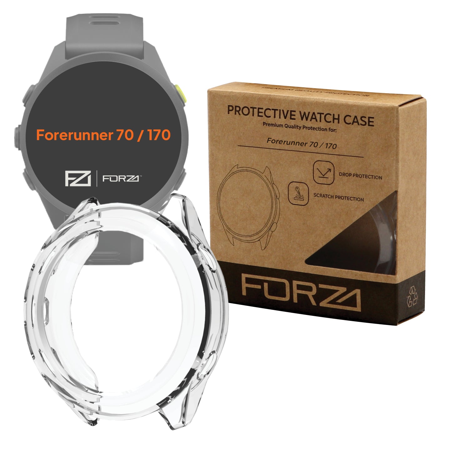 FORZA TPU Watch Case For Garmin Forerunner 70/170