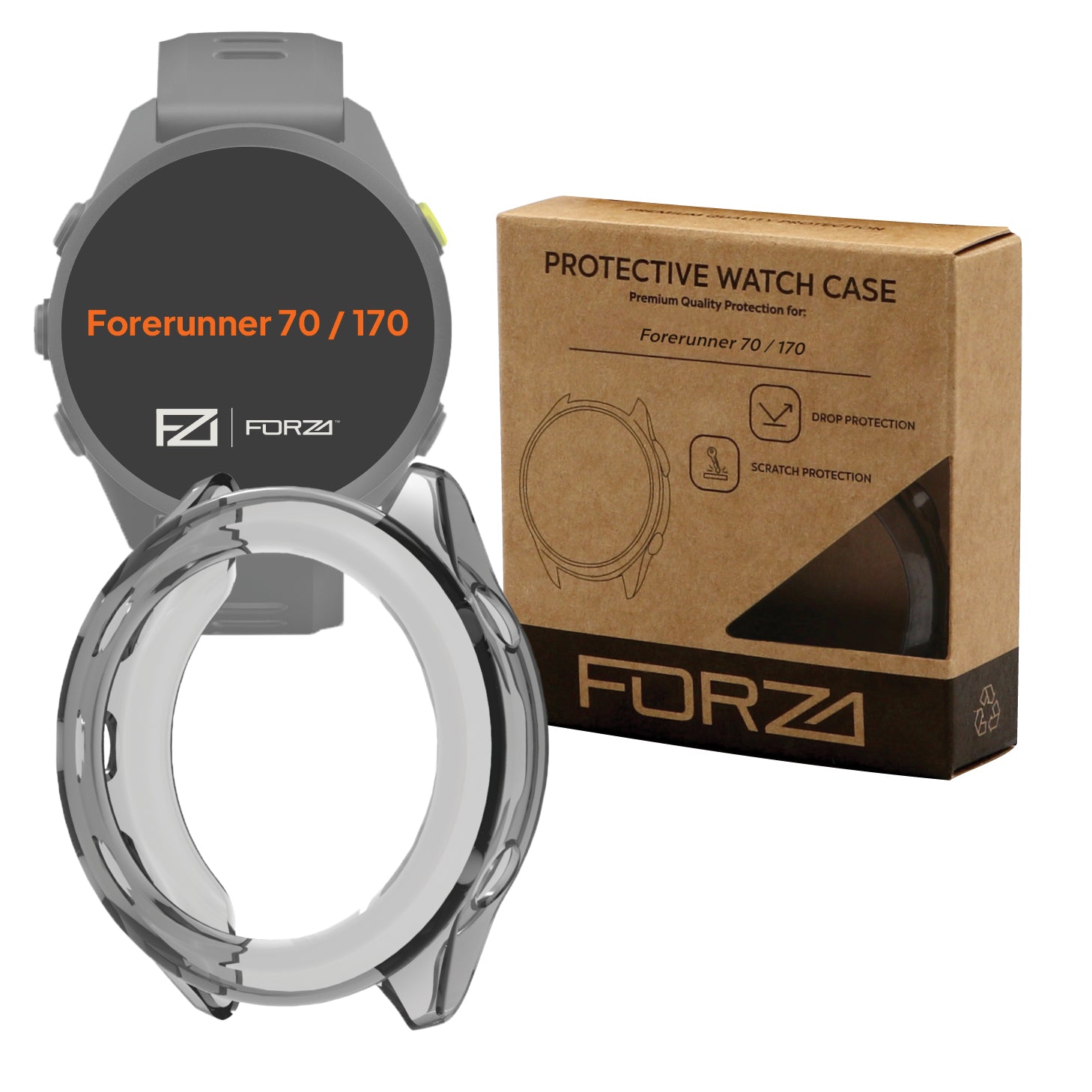 FORZA TPU Watch Case For Garmin Forerunner 70/170