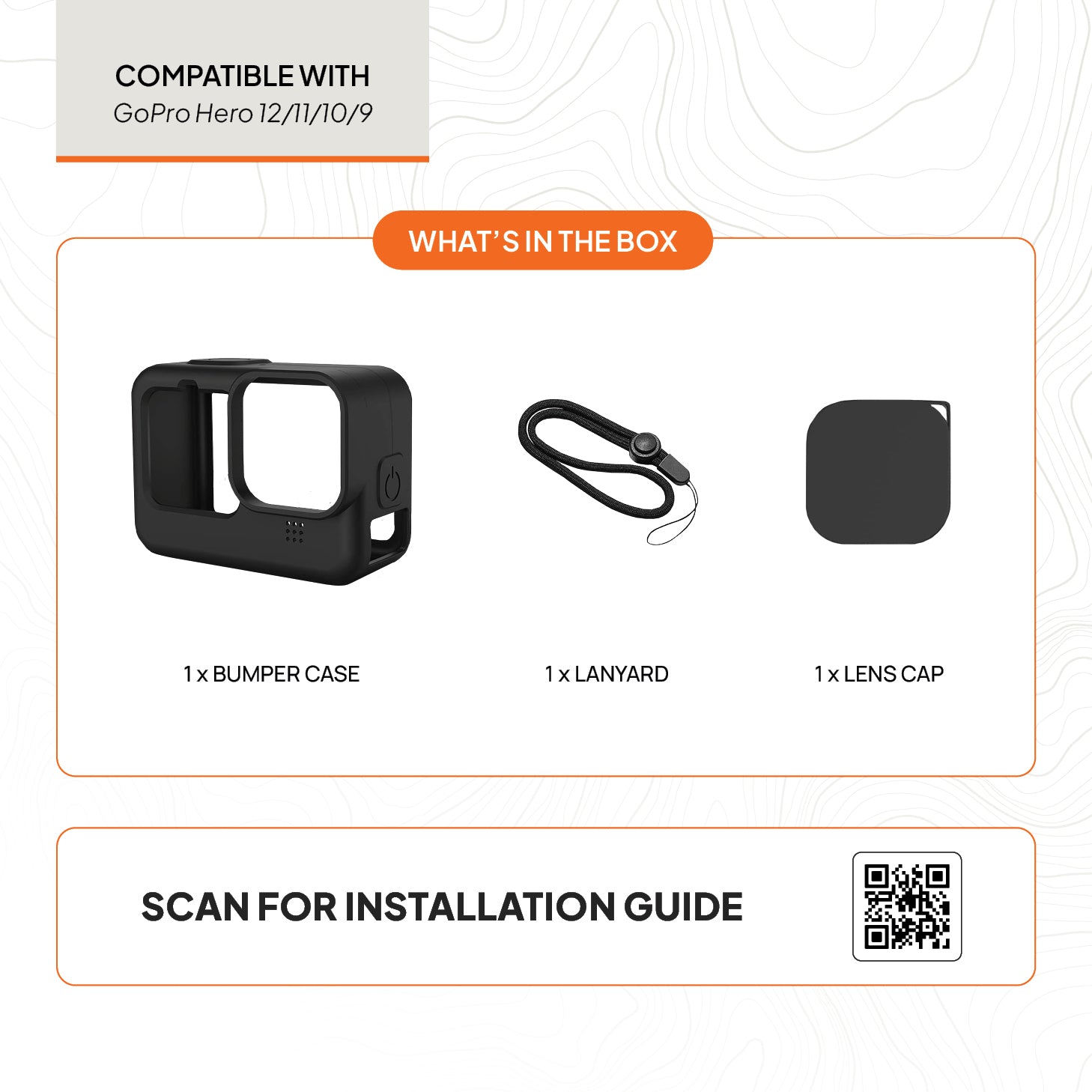 FORZA Silicone Case for Gopro Hero 13/12/11/12/9