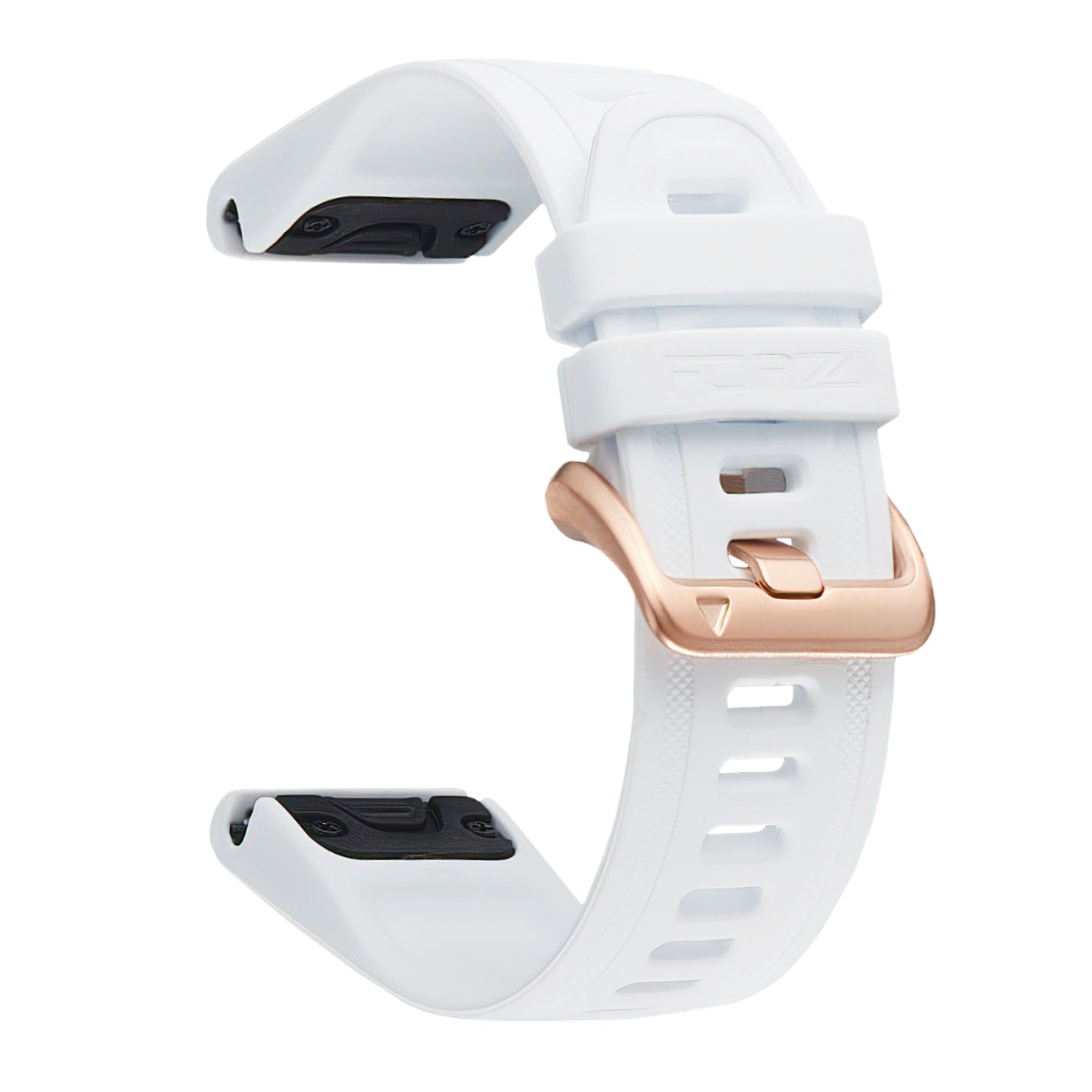 FORZA Elite 20mm EasyFit Watch Strap for Garmin – Rose Gold Buckle
