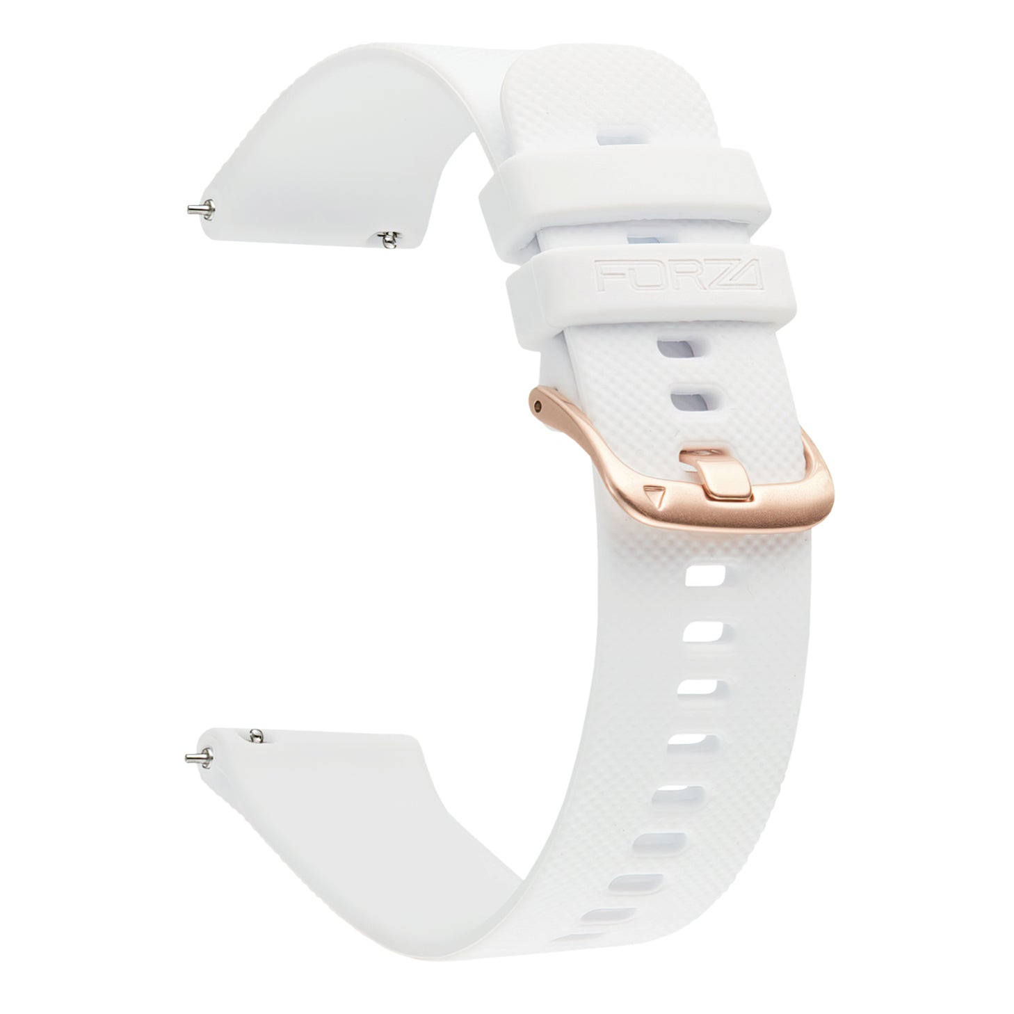 FORZA Elite 20mm Quick Release Watch Strap – Rose Gold Buckle