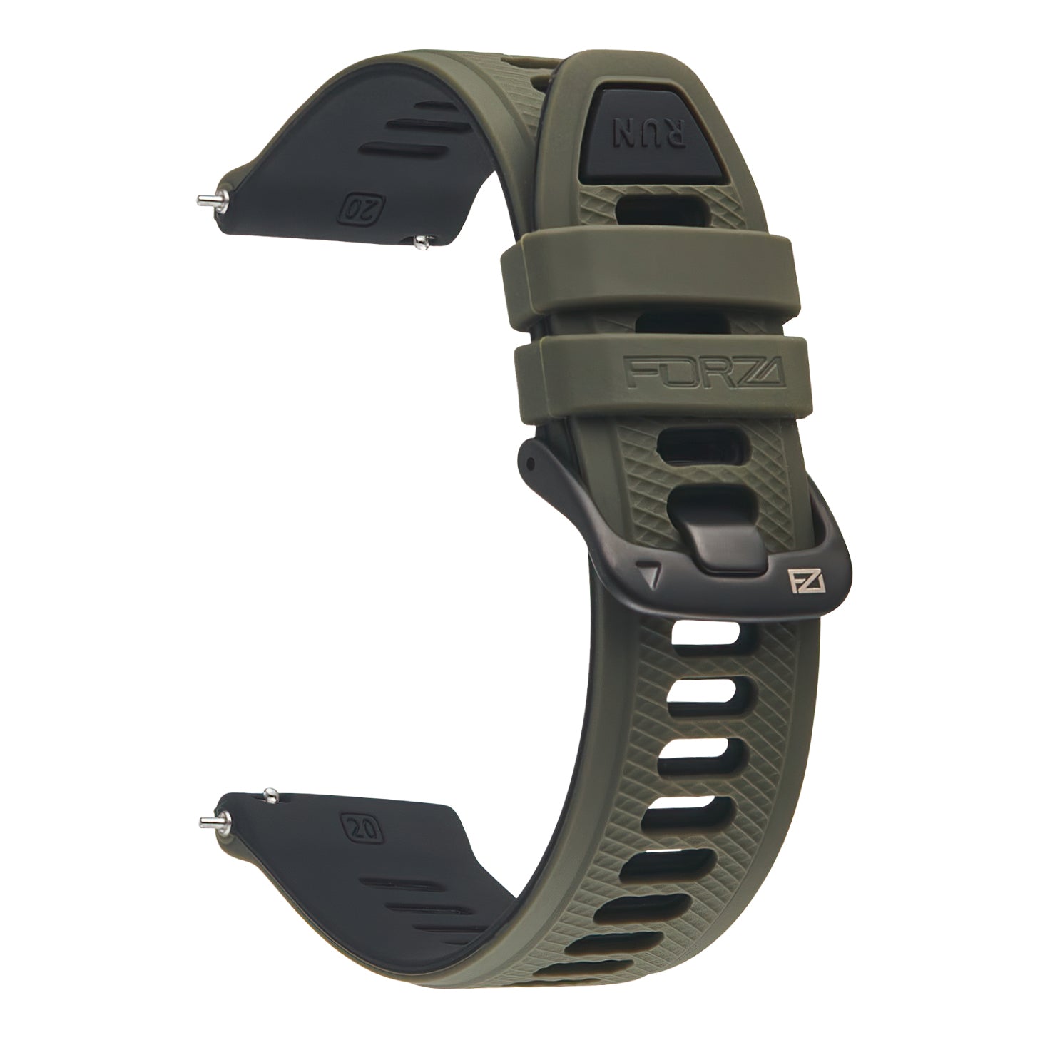FORZA Elite 20mm Quick Release Two-Tone Watch Strap