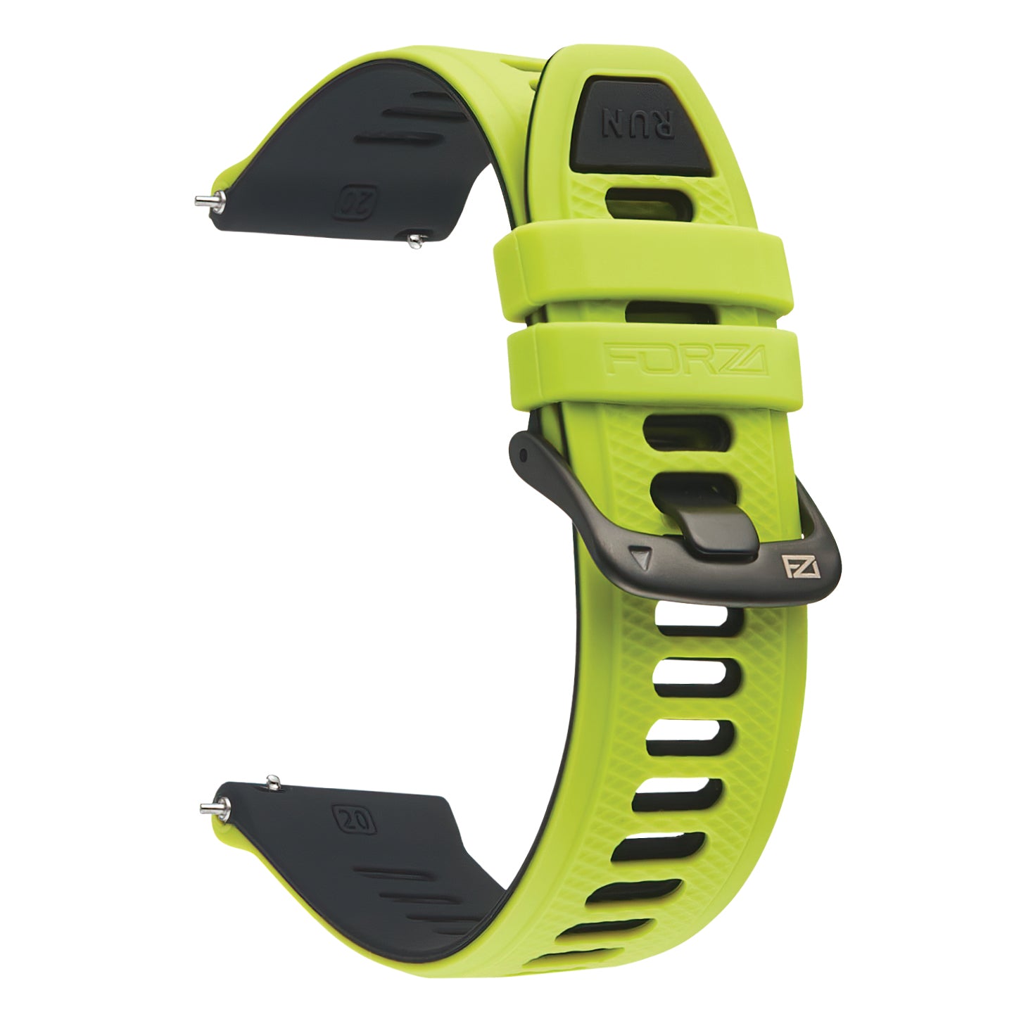 FORZA Elite 20mm Quick Release Two-Tone Watch Strap