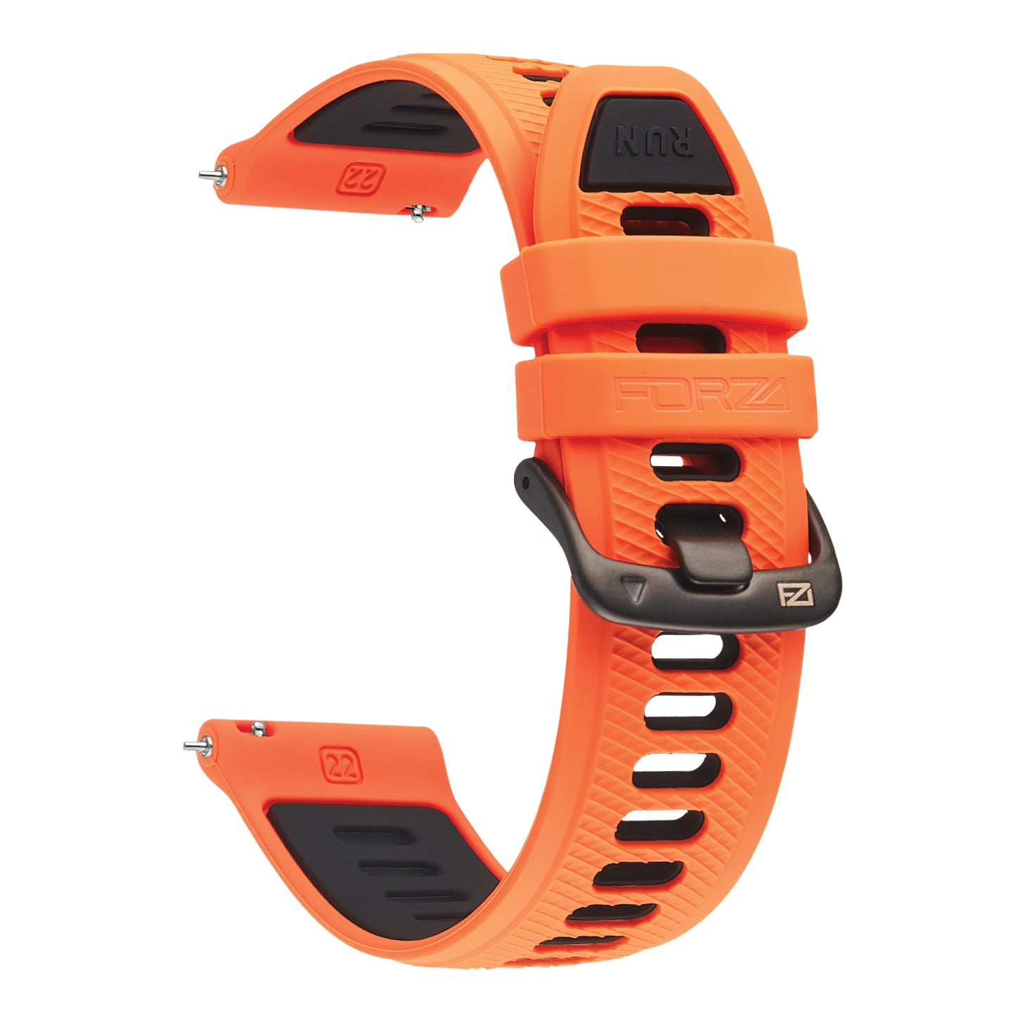 FORZA Elite 22mm Quick Release Two-Tone Watch Strap