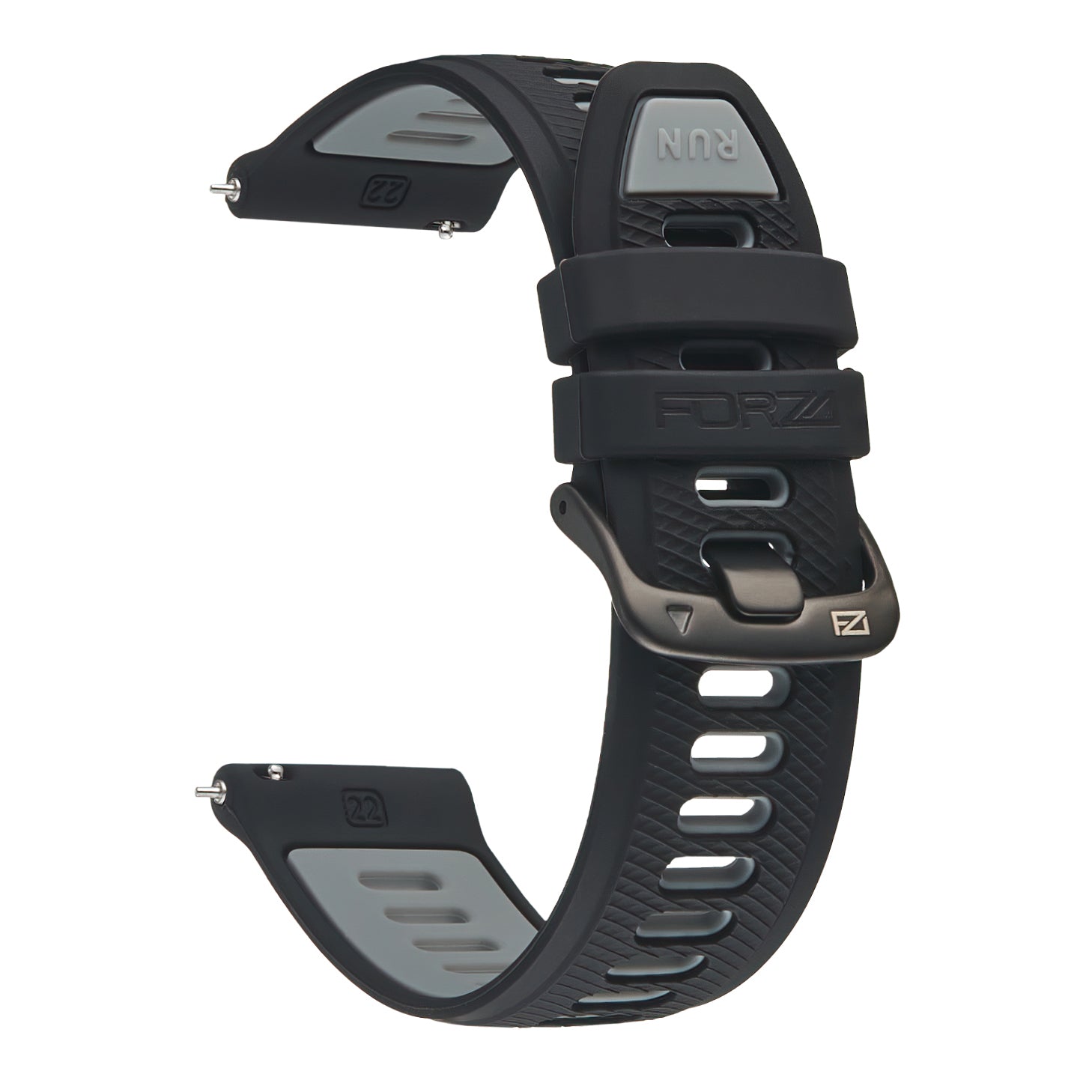FORZA Elite 22mm Quick Release Two-Tone Watch Strap