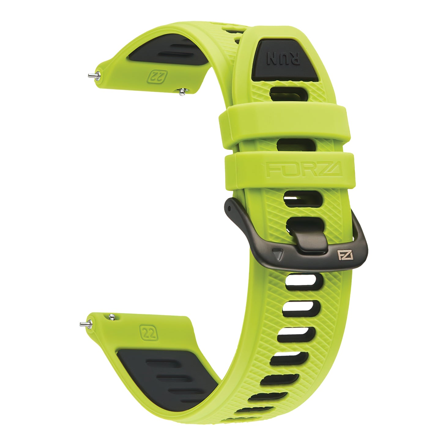 FORZA Elite 22mm Quick Release Two-Tone Watch Strap