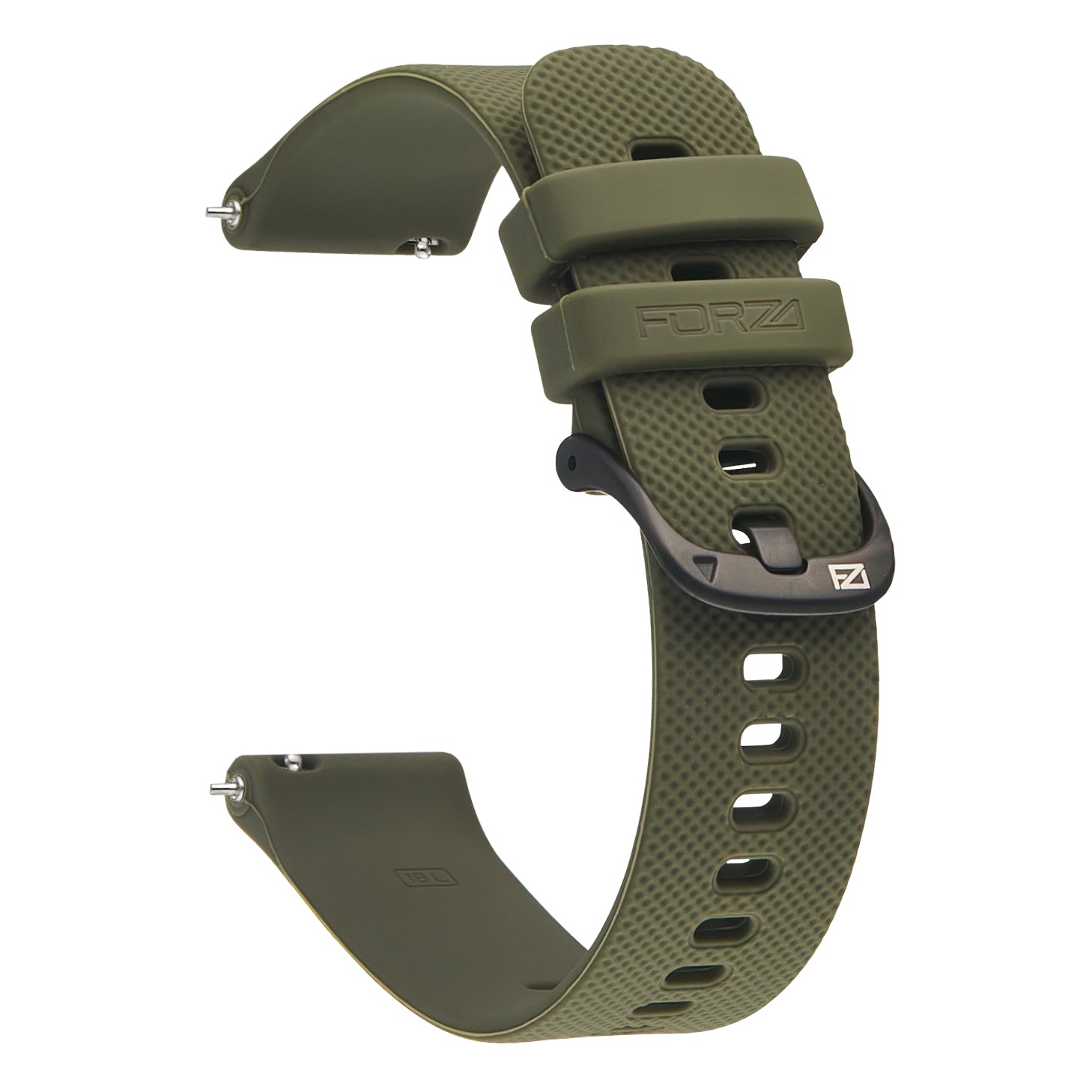 FORZA Elite 18mm Quick Release Classic Extra-Length Watch Strap