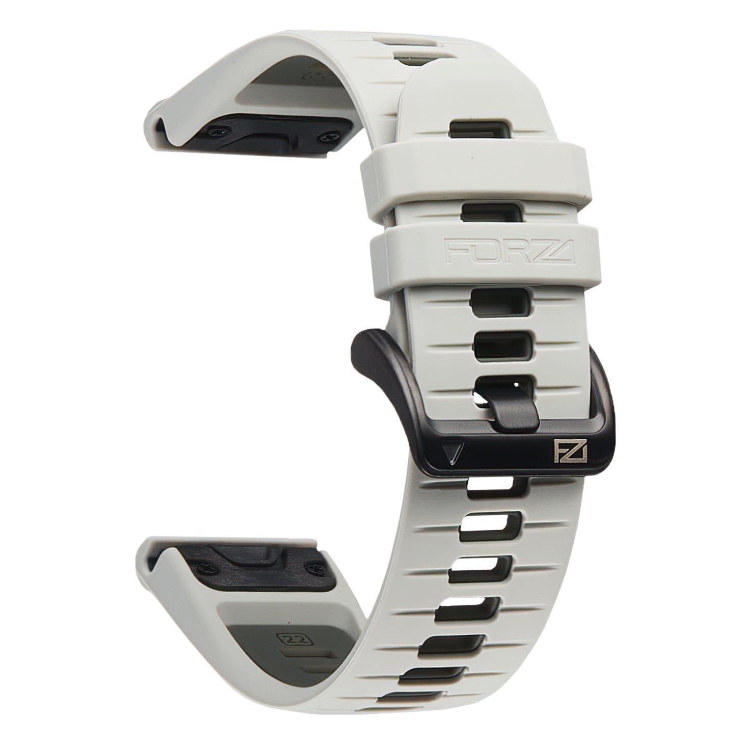 FORZA Elite 22mm EasyFit Two-Tone Watch Strap for Garmin