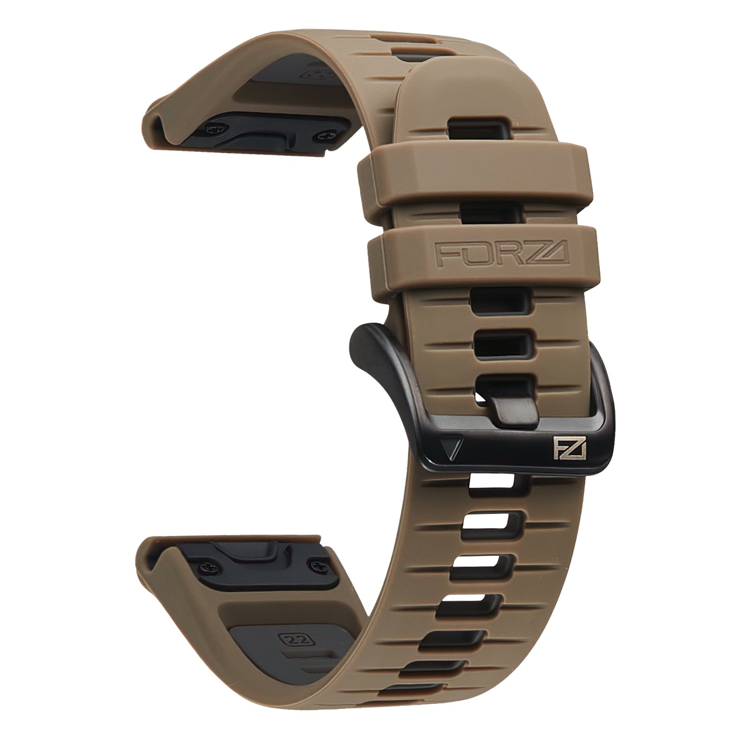 FORZA Elite 22mm EasyFit Two-Tone Watch Strap for Garmin