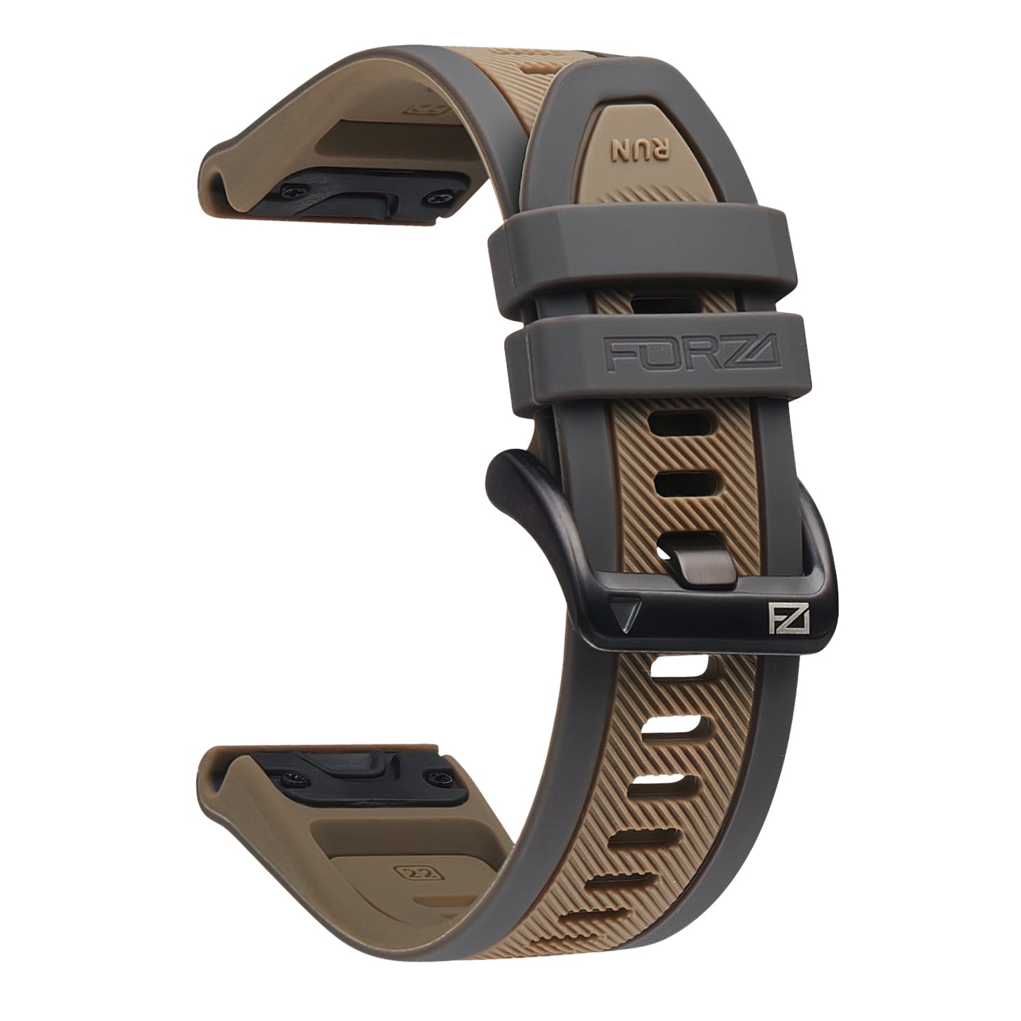 FORZA Elite 22mm EasyFit Stripe Series Watch Strap for Garmin