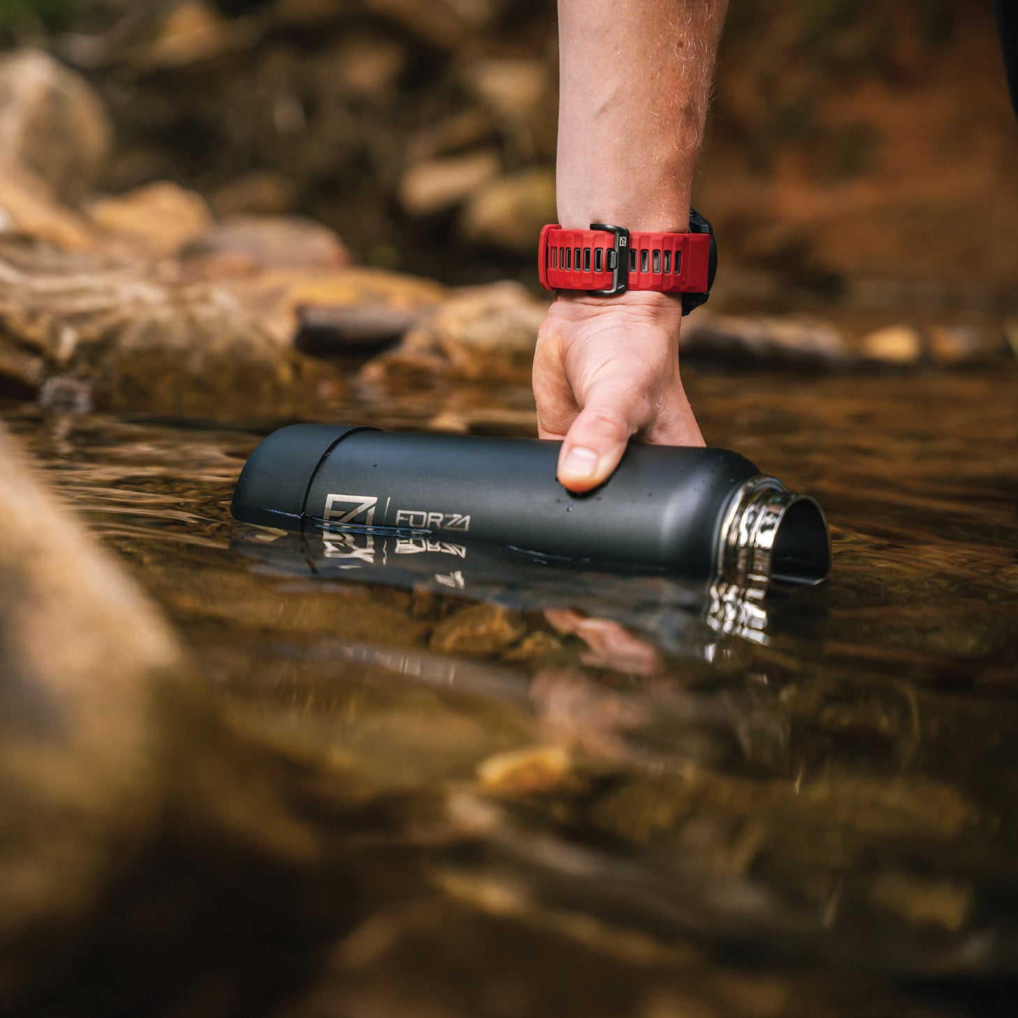 FORZA 1200ml Premium Insulated Stainless-Steel Flask with 3 Lids