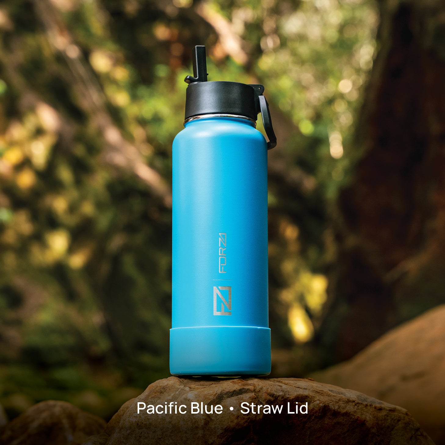 FORZA 1200ml Premium Insulated Stainless-Steel Flask with 3 Lids