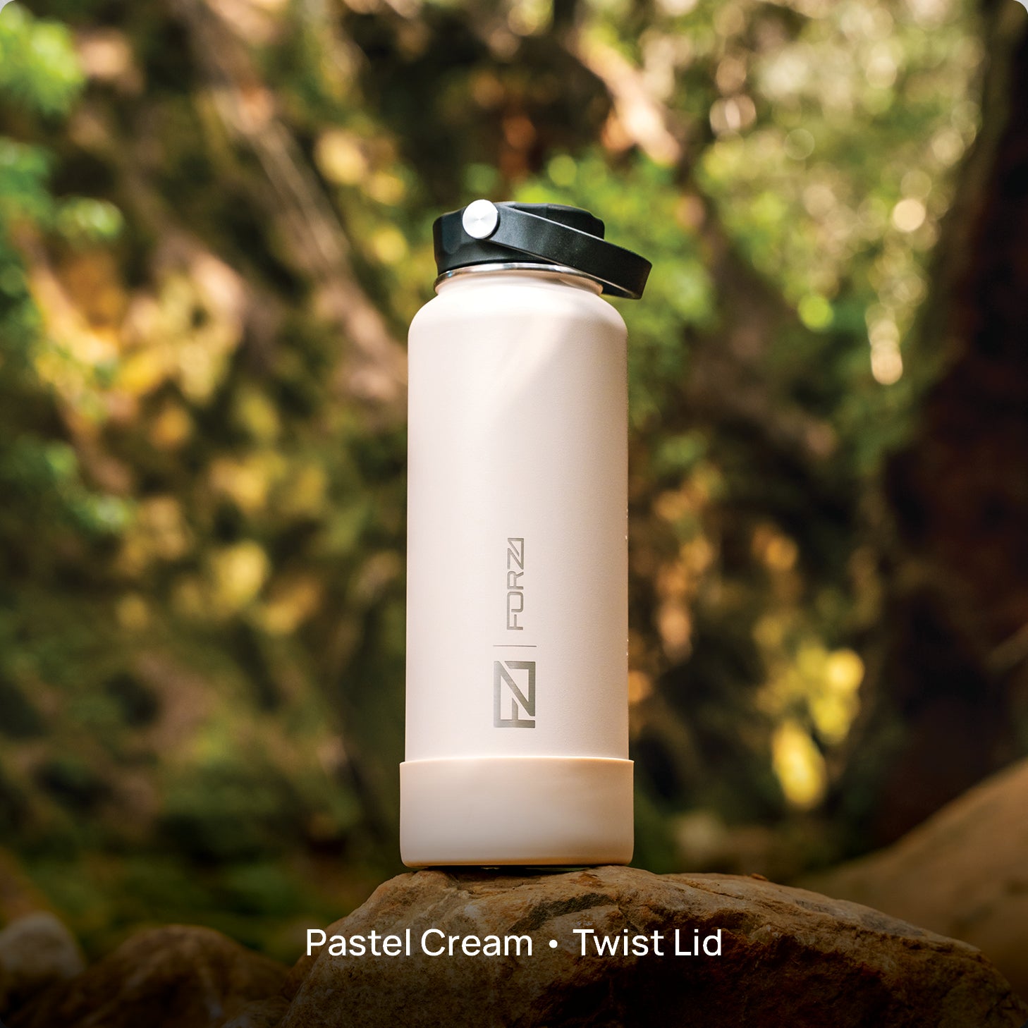 FORZA 1200ml Premium Insulated Stainless-Steel Flask with 3 Lids
